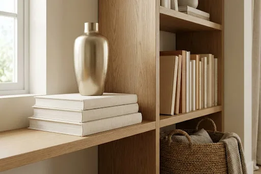 Simple Shelf Tricks Guests Always Notice