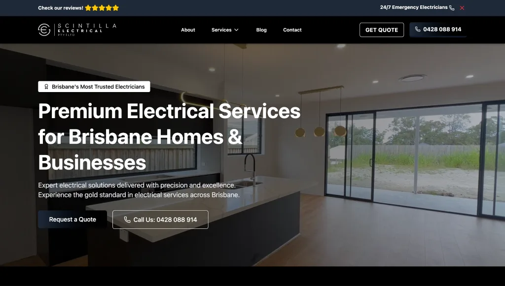 Scintilla Electrical - Best for Premium Residential Electrical Options