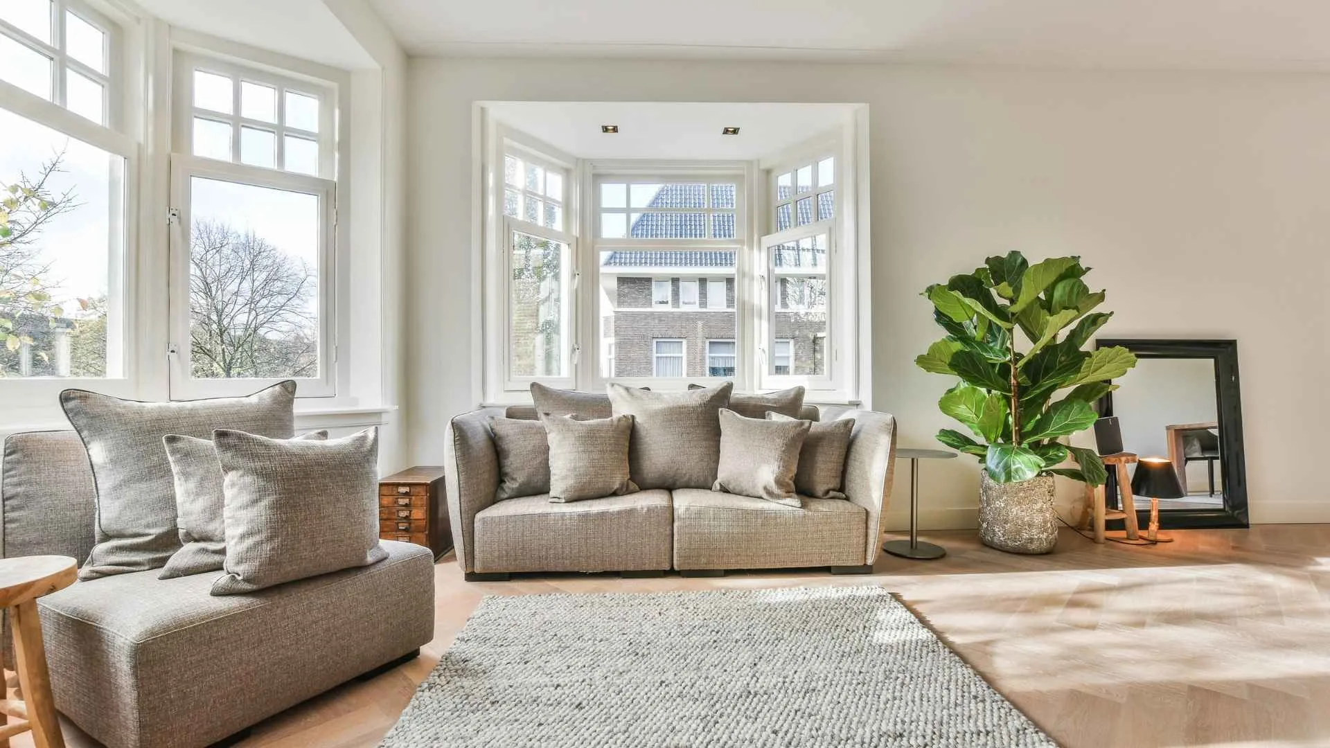 How to Style a Living Room Around a Statement Art Piece