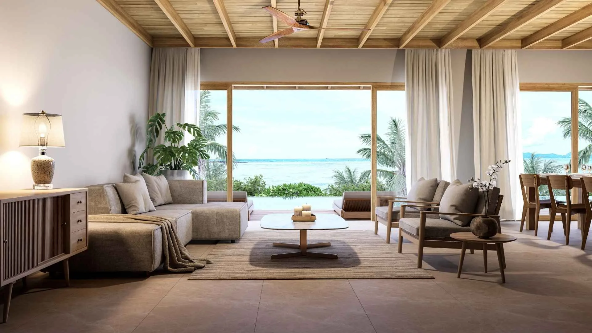 Indoor-Outdoor Living The Heart of Contemporary Coastal Design