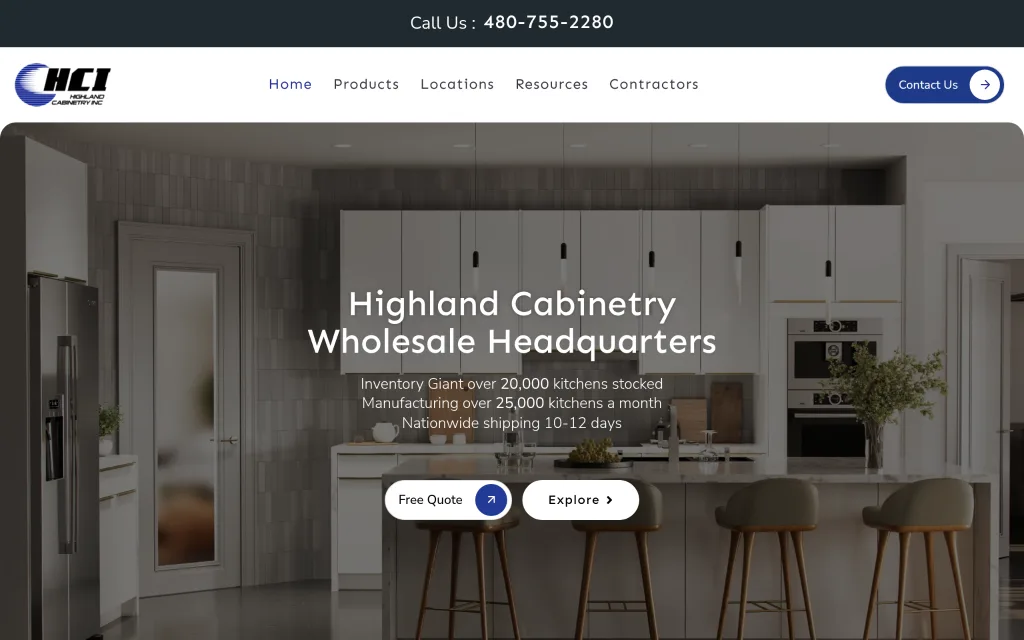 Highland Cabinetry - Best for Wholesale Kitchen Cabinetry Supply