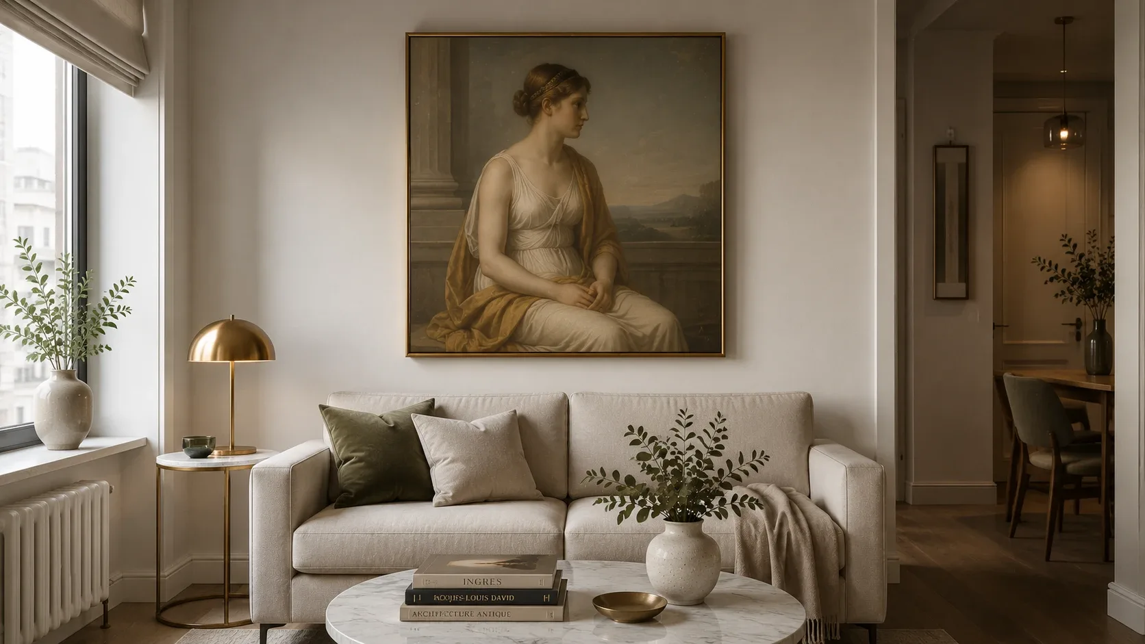 Neoclassical Art for Modern Apartments