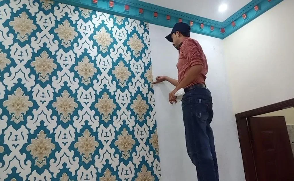 Motorized Curtains Dubai and Wallpaper Installation Ideas