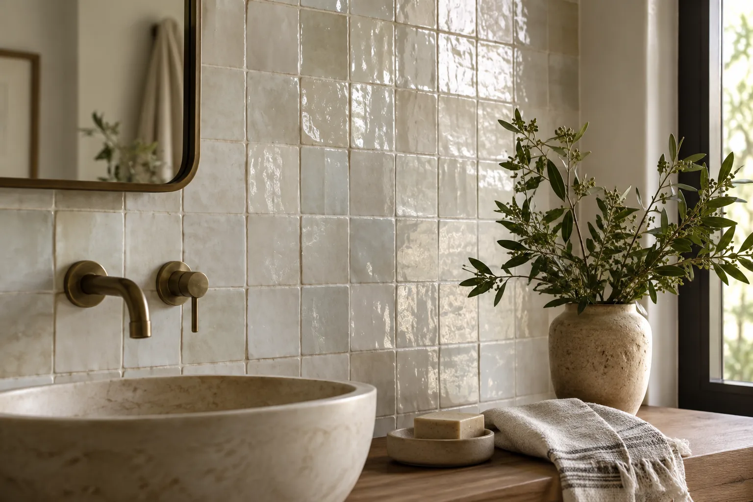 The Beauty of Variation in Handcrafted Tile