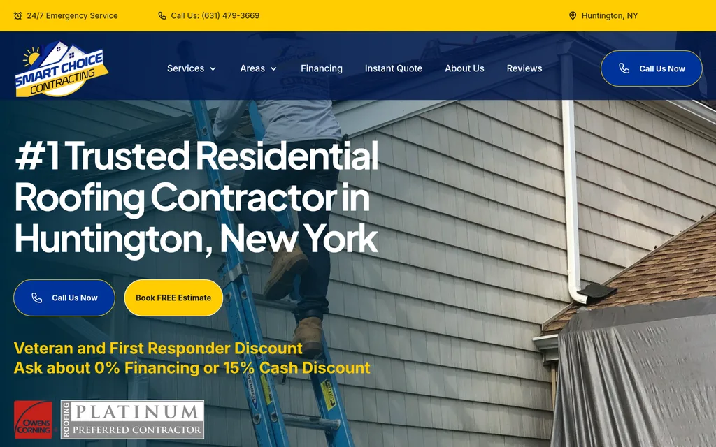 Smart Choice Contractors - Best for Residential Roof Replacement With Premium Warranty Coverage