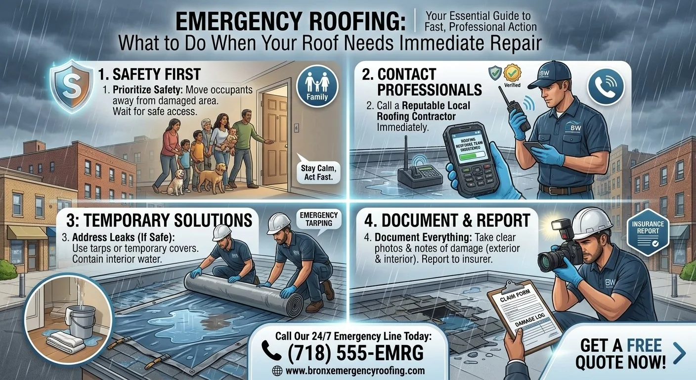 What to Do When Your Roof Needs Immediate Repair
