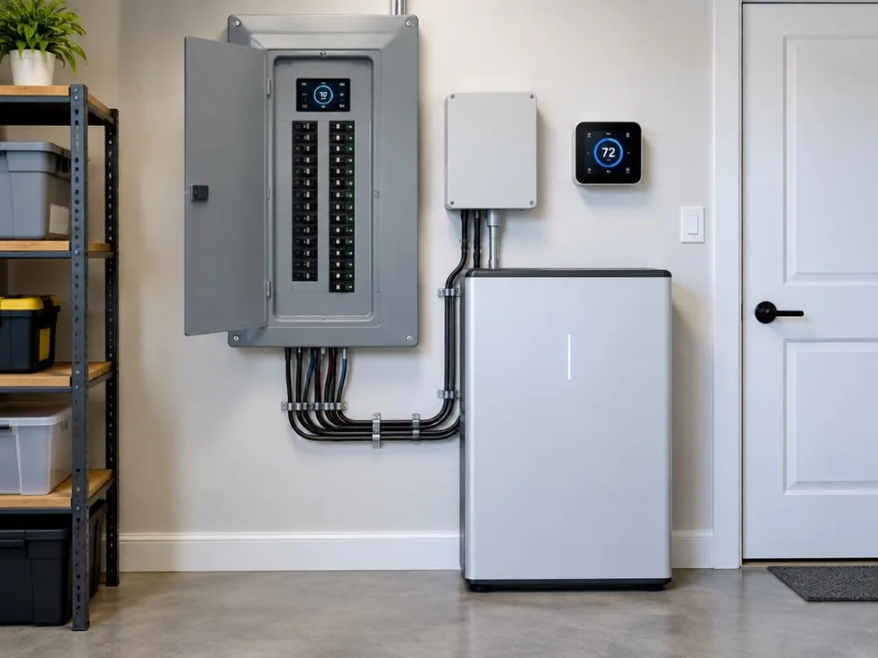 Integrating Smart Home Electrical and Climate Control Infrastructure.
