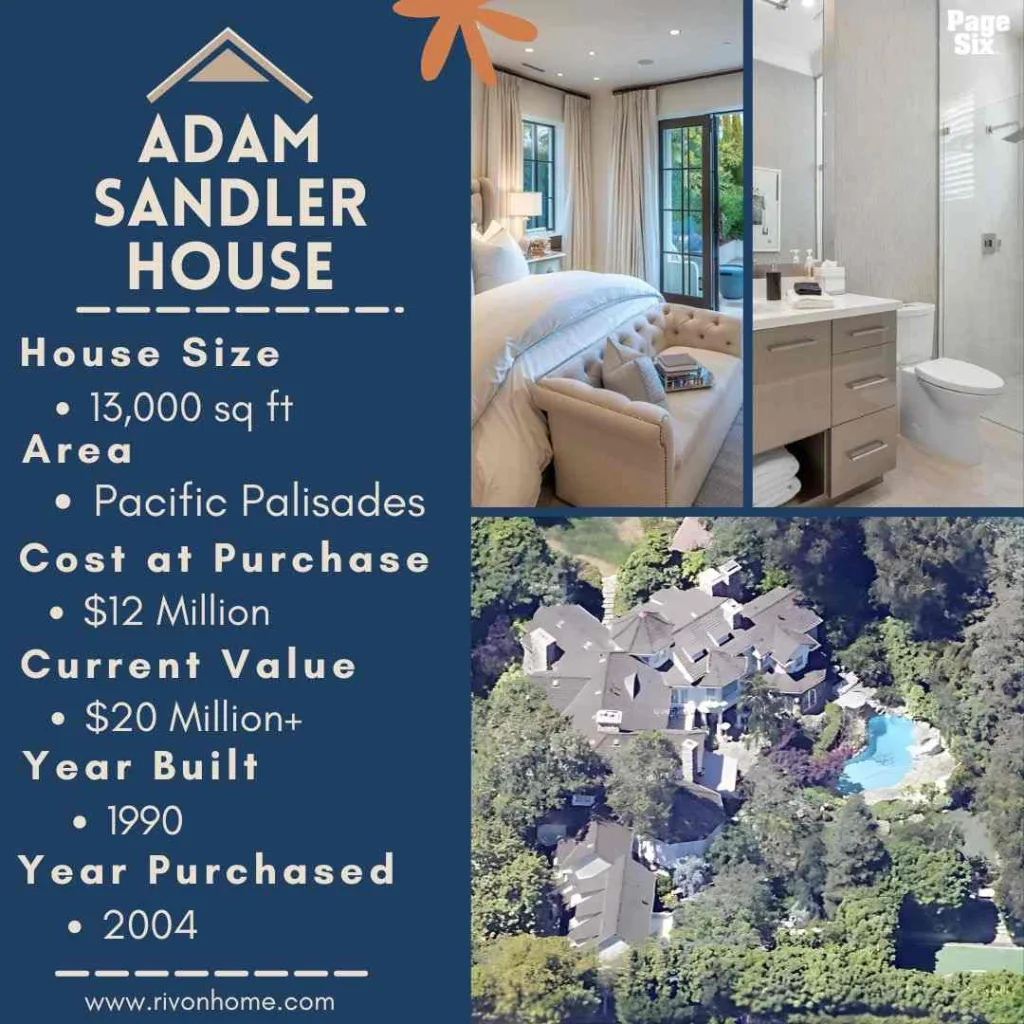 Adam Sandler House: Tour to Comedian Pacific Palisades Mansion 2 Adam Sandler House Tour
