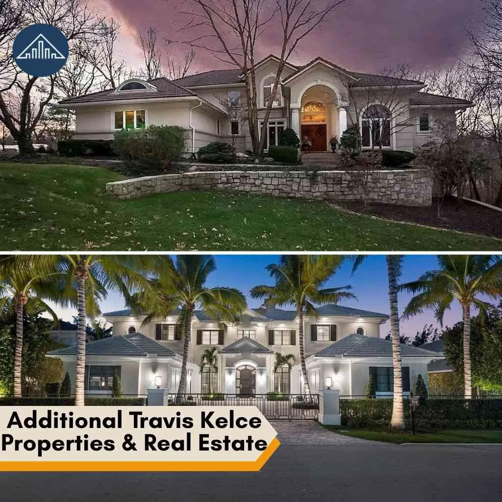 Travis Kelce House: Inside His Leawood, Kansas House 7 Lush greenery surrounds the sprawling estate, highlighting the impressive Additional Properties of Travis Kelce in Kansas.