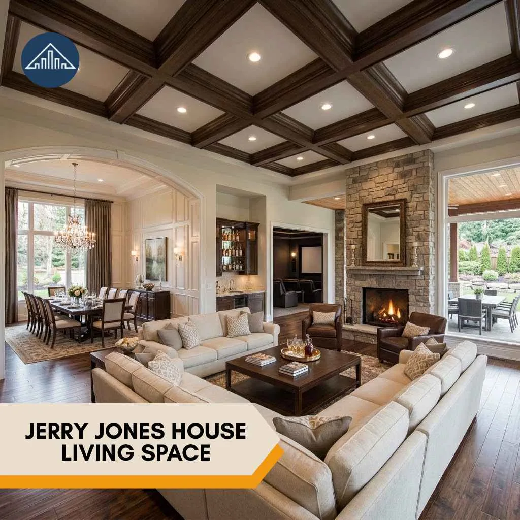 Jerry Jones House living space