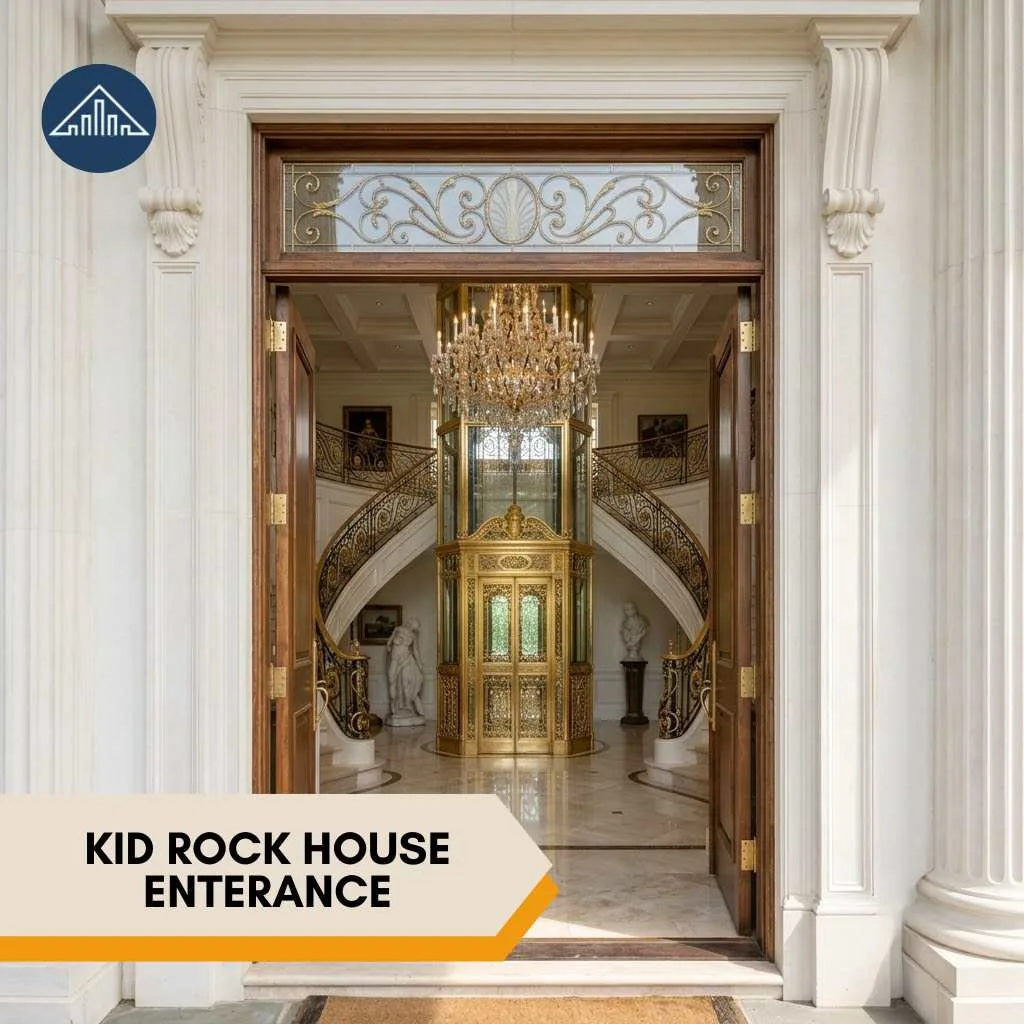 Kid Rock House White  enterance