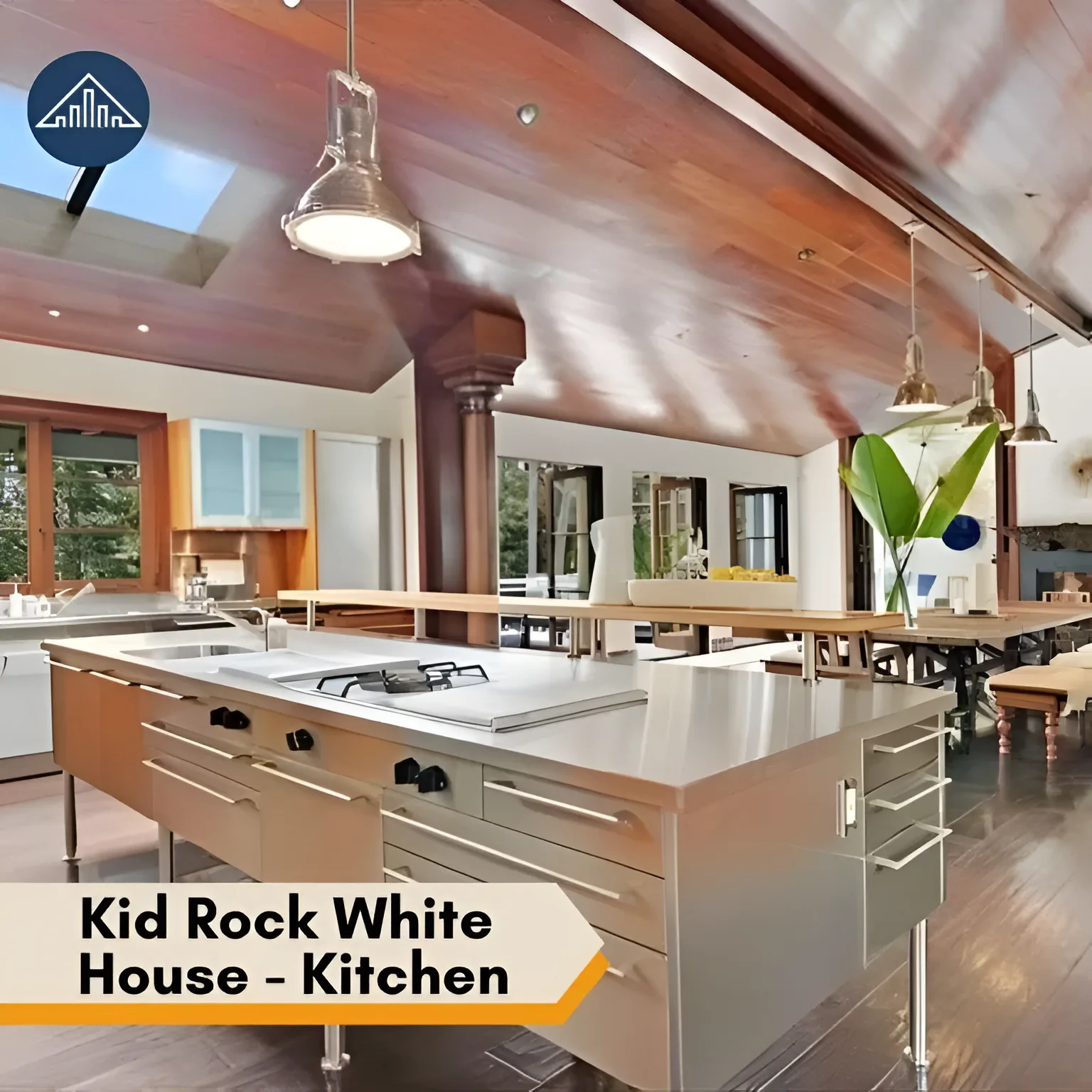 Kid Rock House White  kitchen