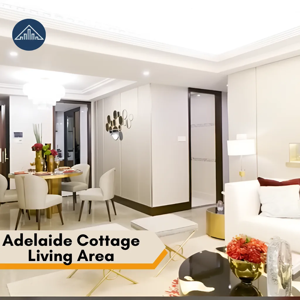 Adelaide Cottage living space
