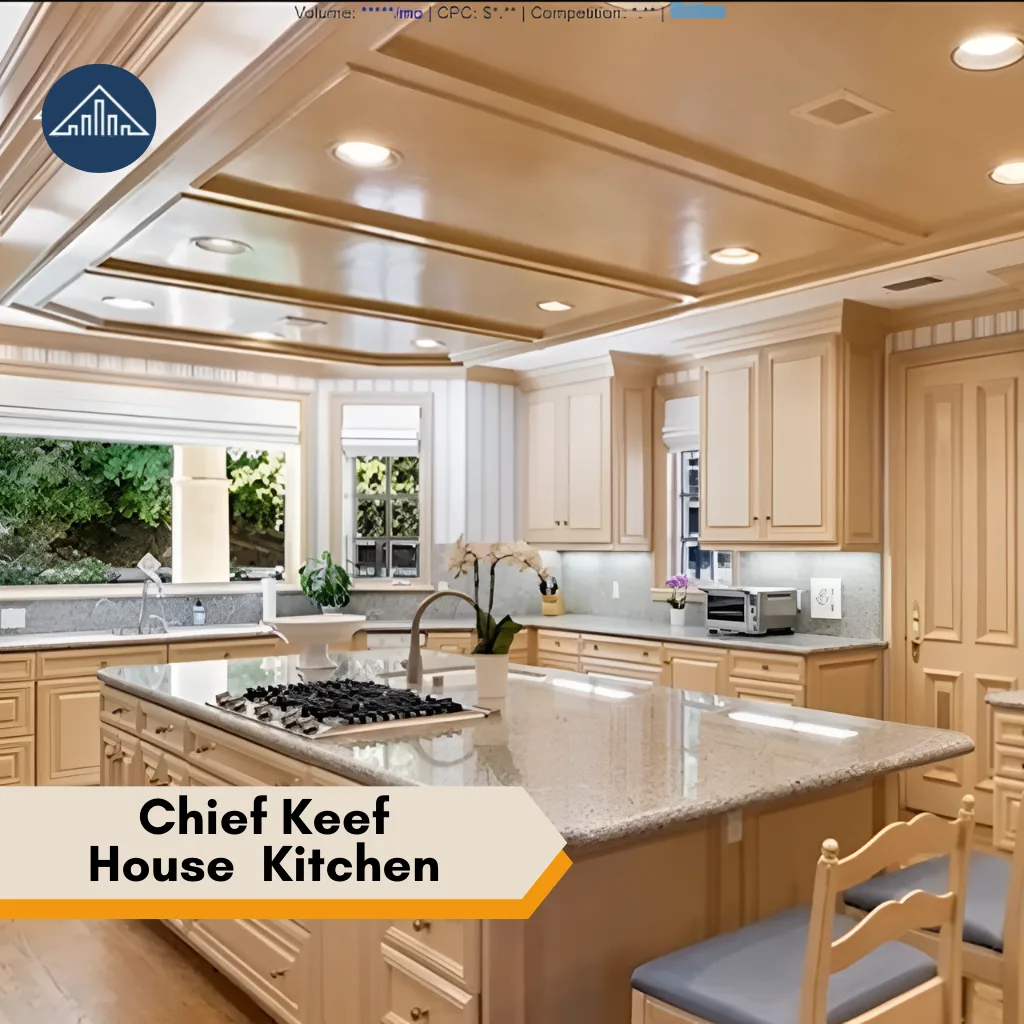 Chief Keef House: Tour His Stunning $3.3M Woodland Hills Mansion 6 Chief Keef House Kitchen