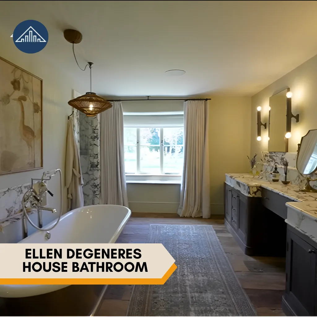 Ellen DeGeneres House: Gorgeous $18M Cotswolds Mansion 5 Ellen DeGeneres House Bathroom