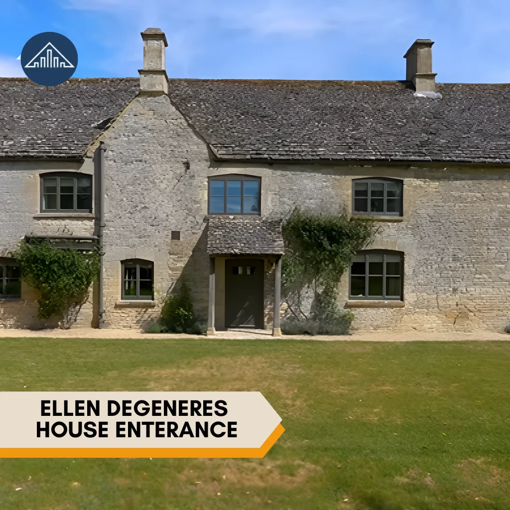 Ellen DeGeneres House: Gorgeous $18M Cotswolds Mansion 3 Ellen DeGeneres House Enterance