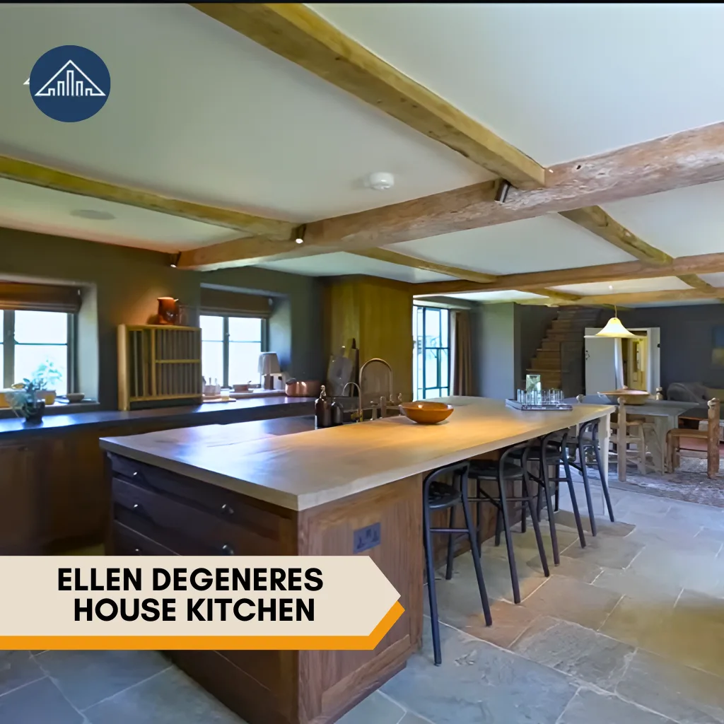 Ellen DeGeneres House: Gorgeous $18M Cotswolds Mansion 7 Ellen DeGeneres House Kitchen