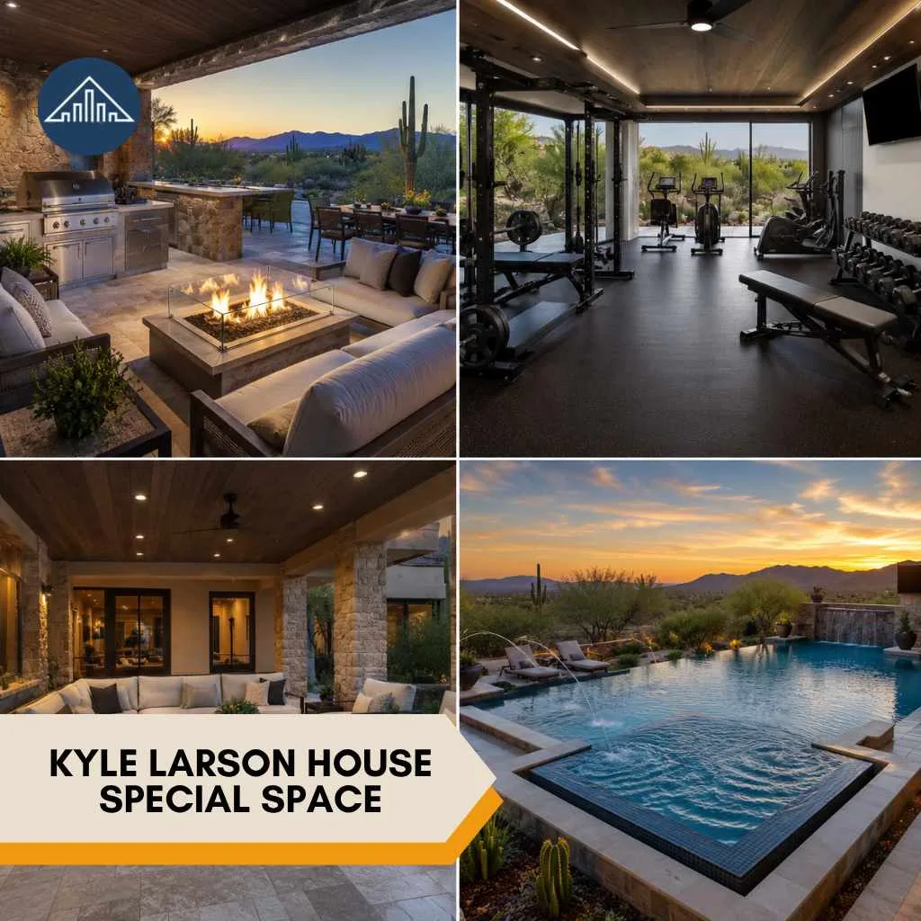 Kyle Larson house special or unique space