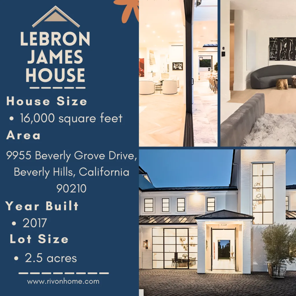 LeBron James House Beverly Hills: A $36.75M House Tour 2 LeBron James House bannet