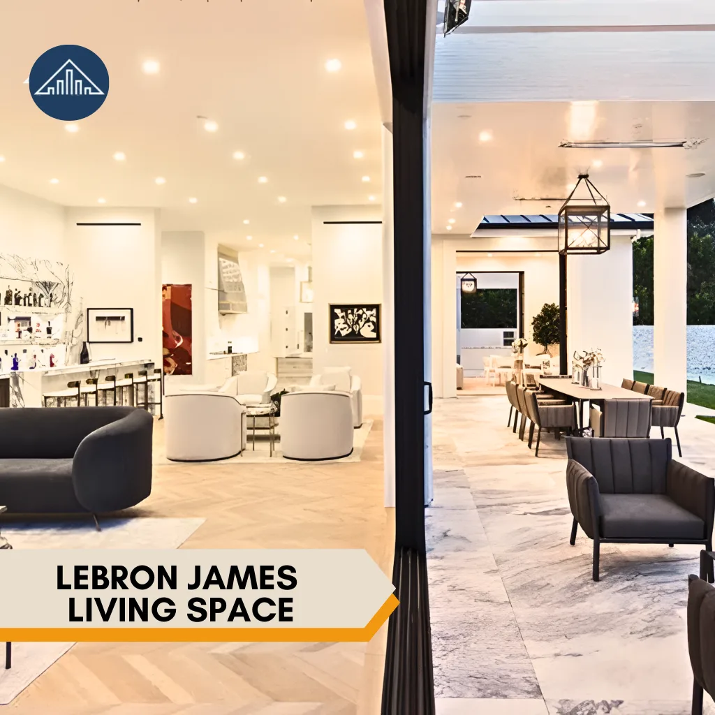 LeBron James House Beverly Hills: A $36.75M House Tour 6 LeBron James Living Space
