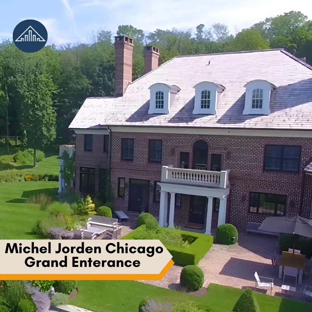 Michael Jordan Chicago Mansion Grand Enterance