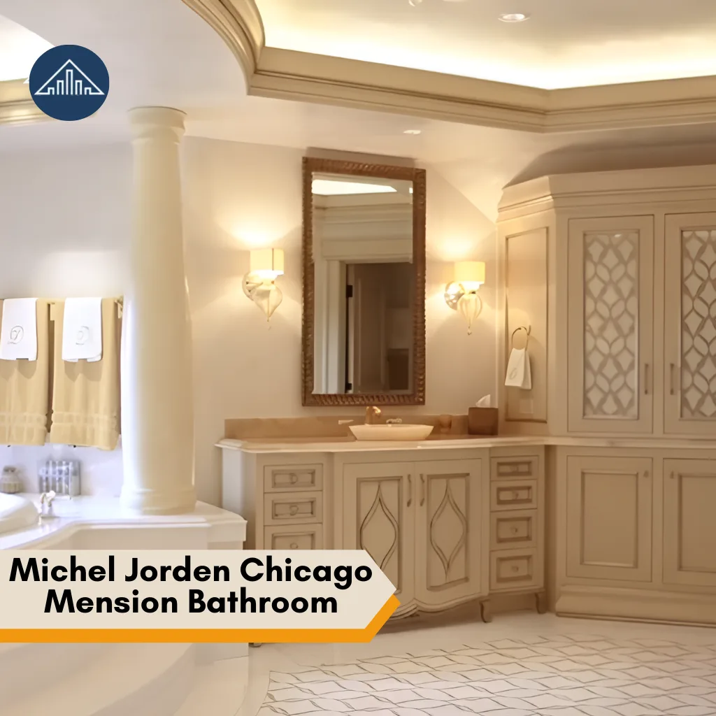 Michael Jordan Chicago Mansion Bathroom