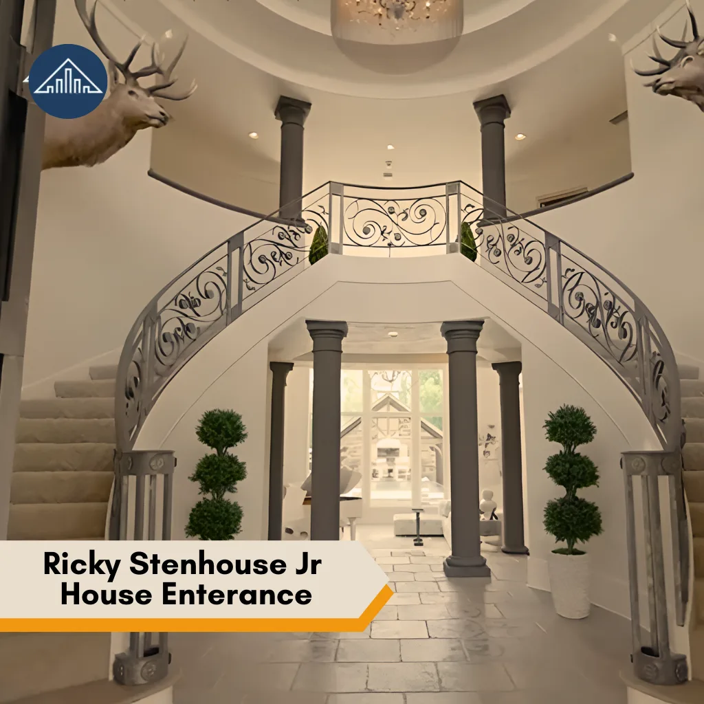 Ricky Stenhouse Jr House Grand Enterance