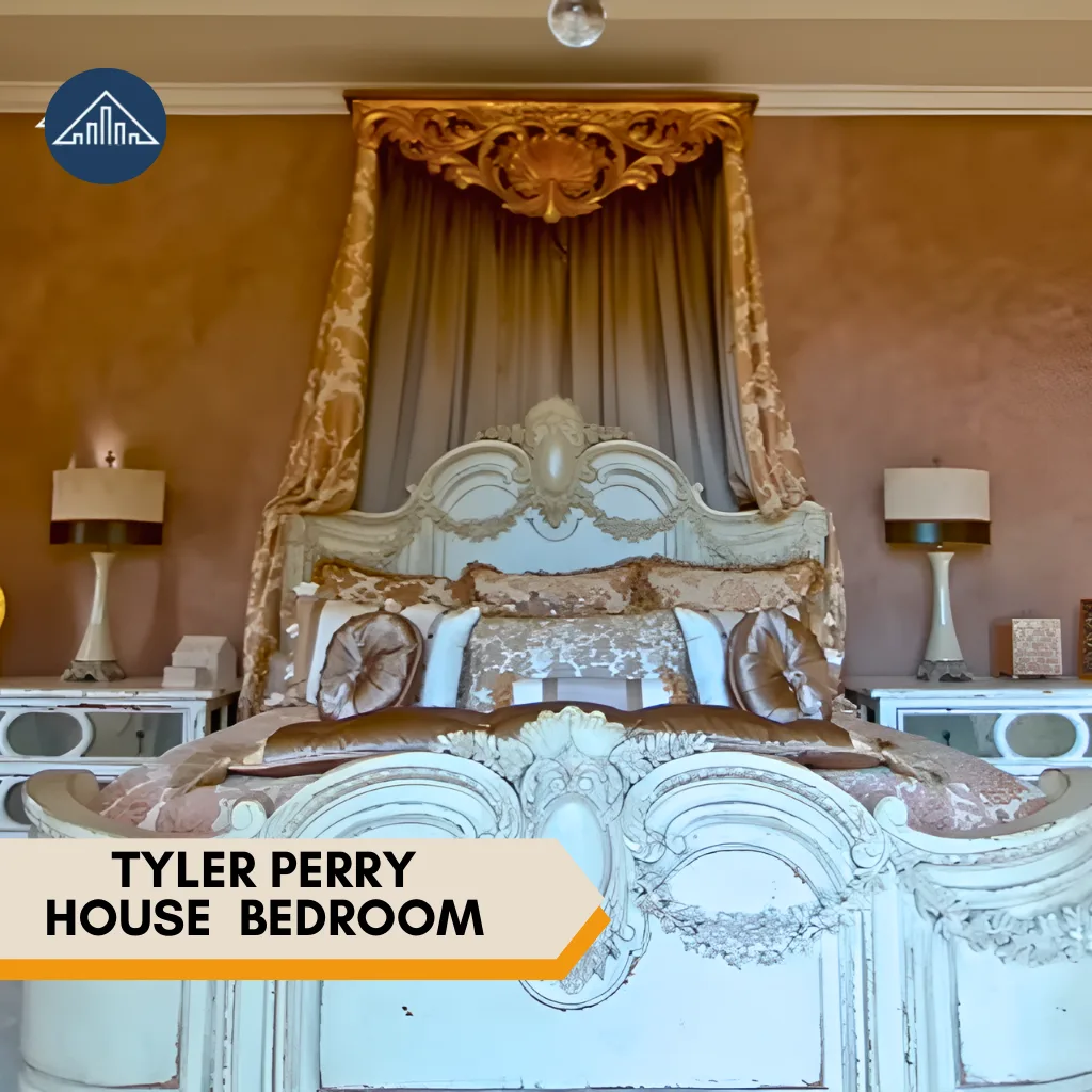Where does Tyler Perry live?: Tyler Perry House bedroom