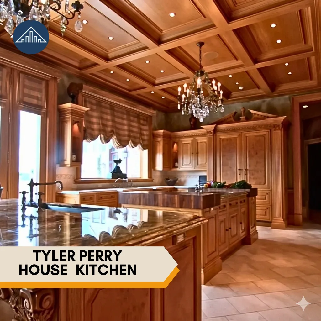 Where does Tyler Perry live?: Tyler Perry House Kitchen