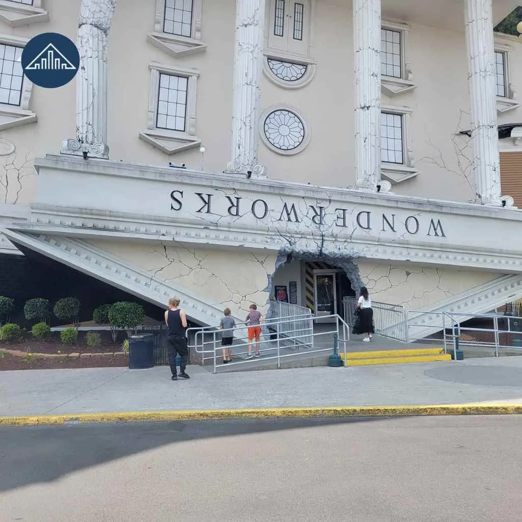 Upside Down House in Pigeon Forge Location