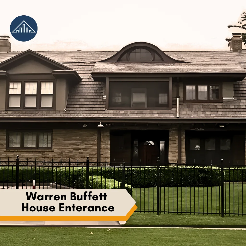 Warren Buffett House Enterance