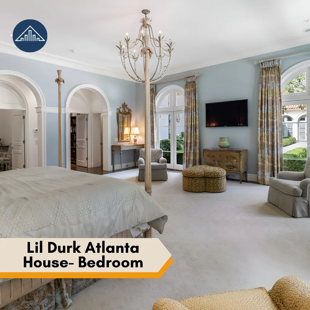 Lil Durk House Atlanta Bedroom