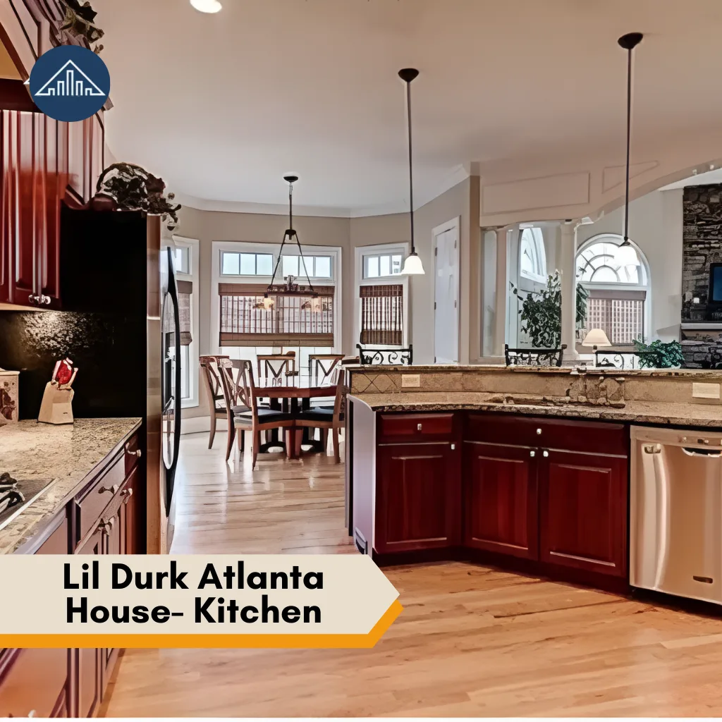  Lil Durk House Atlanta Kitchen