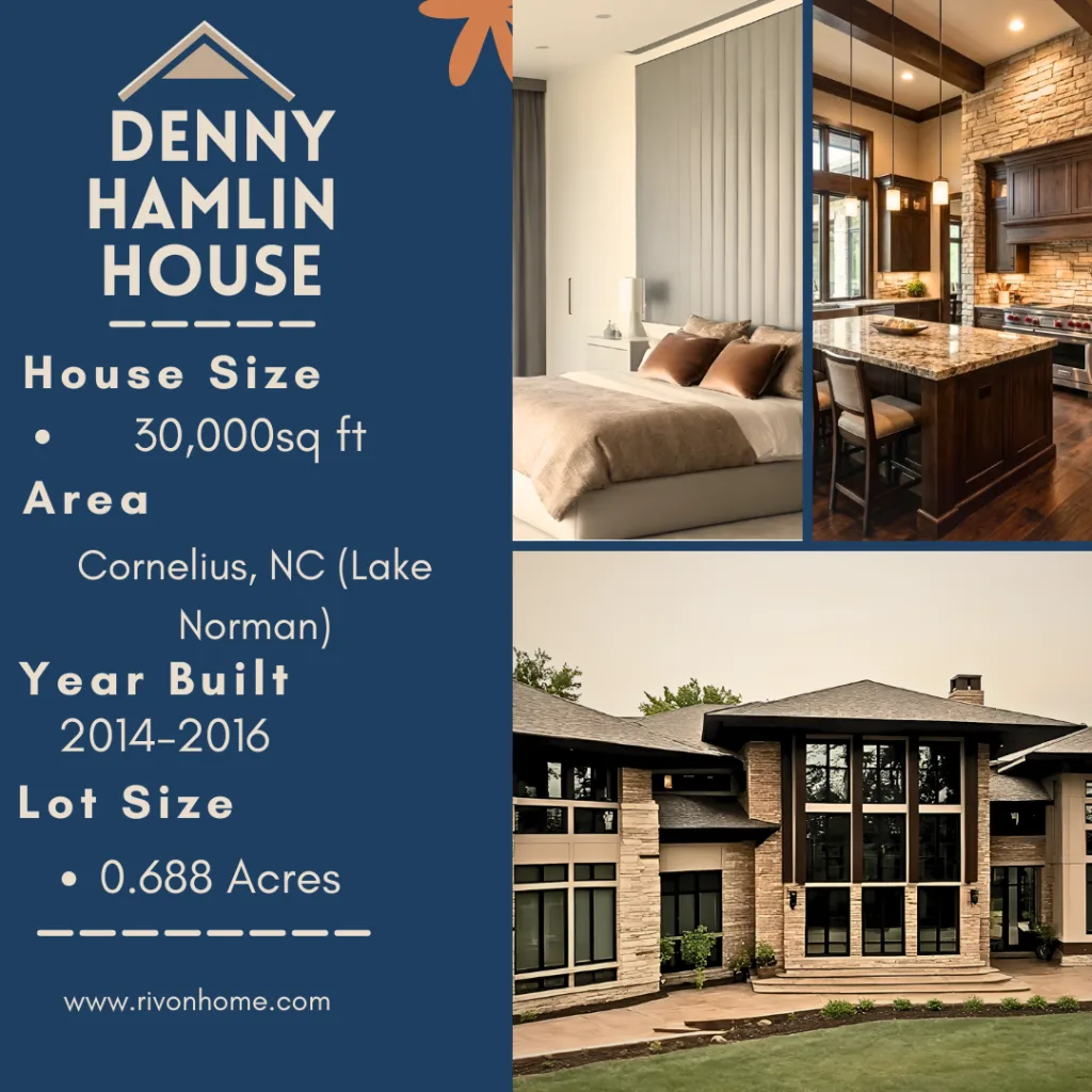 Denny Hamlin House banner