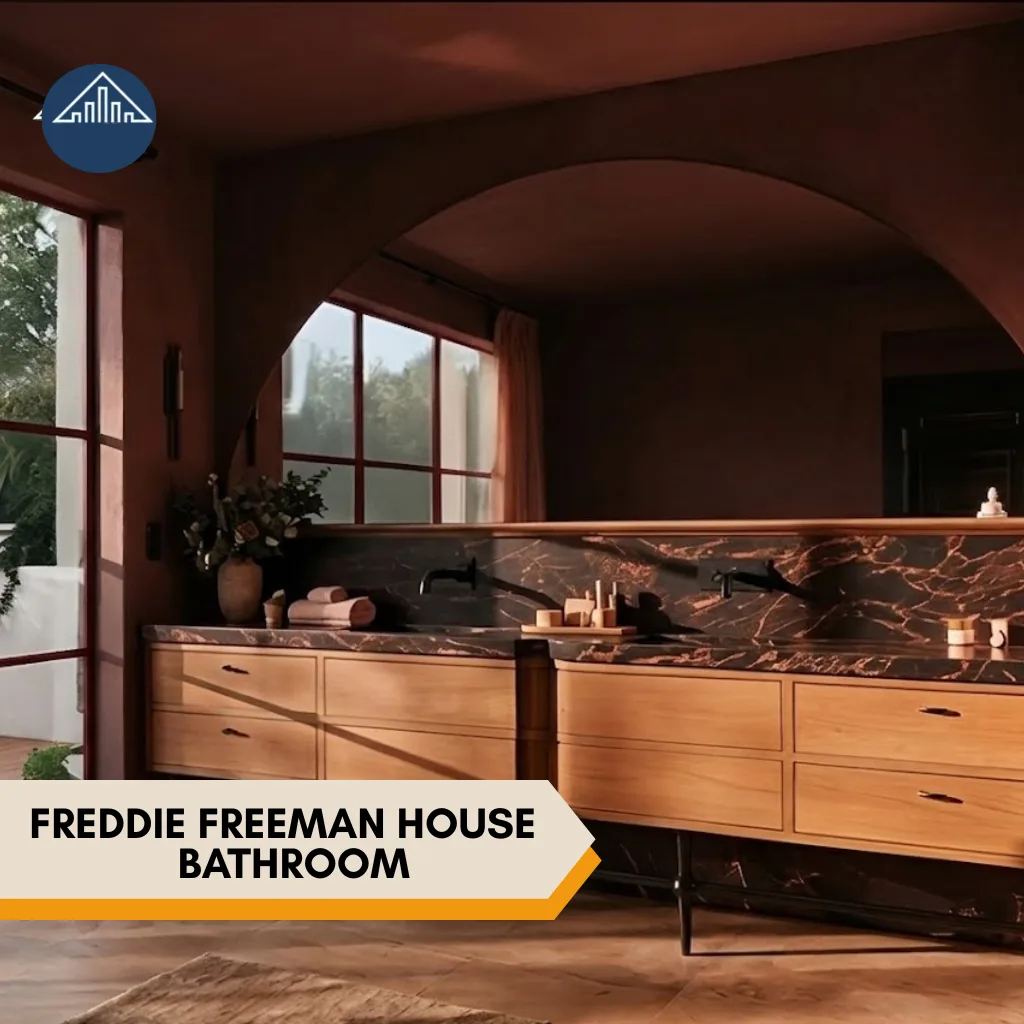 Where Does Freddie Freeman Live Now?Freddie Freeman House bathroom