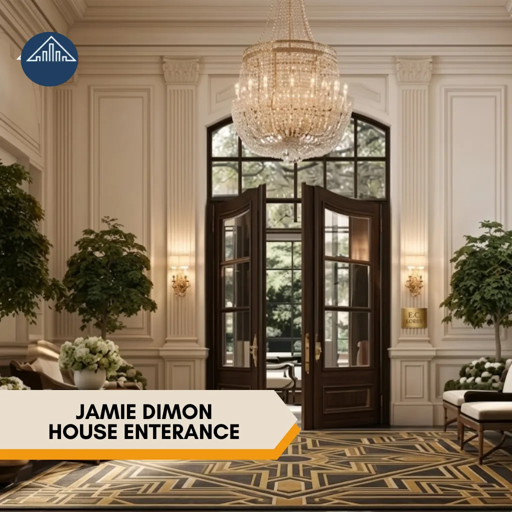 Jamie Dimon House: A Peek Inside His Secret $39.5M Bedford Mansion 3 where does Jamie Dimon live?Jamie Dimon house eneterance