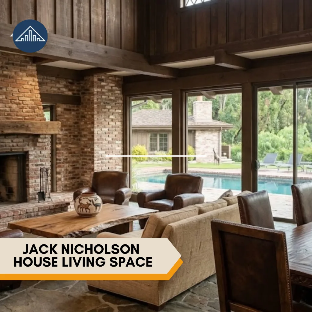 Jack Nicholson House LIVING SPACE