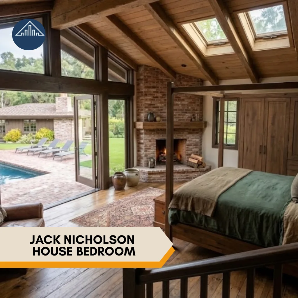 Jack Nicholson House BEDROOM