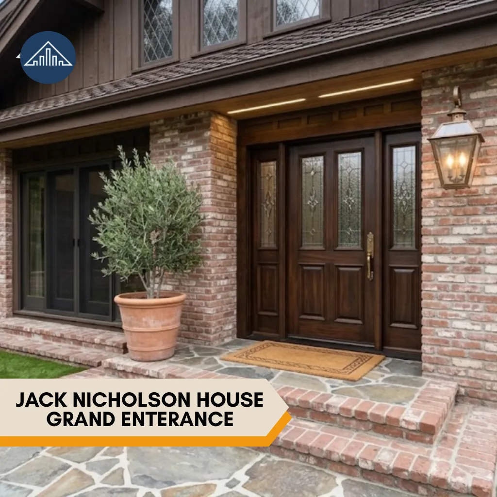 Jack Nicholson House GRAND ENTERANCE