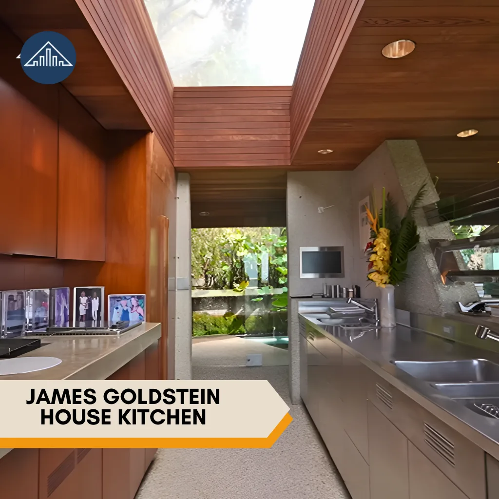 where does James Goldstein live? James Goldstein House  kitchen