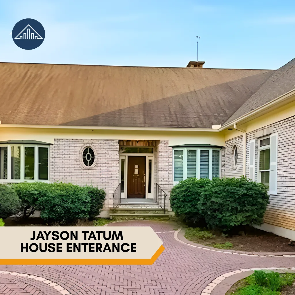 Where Does Tatum Live? Jayson Tatum house enterance