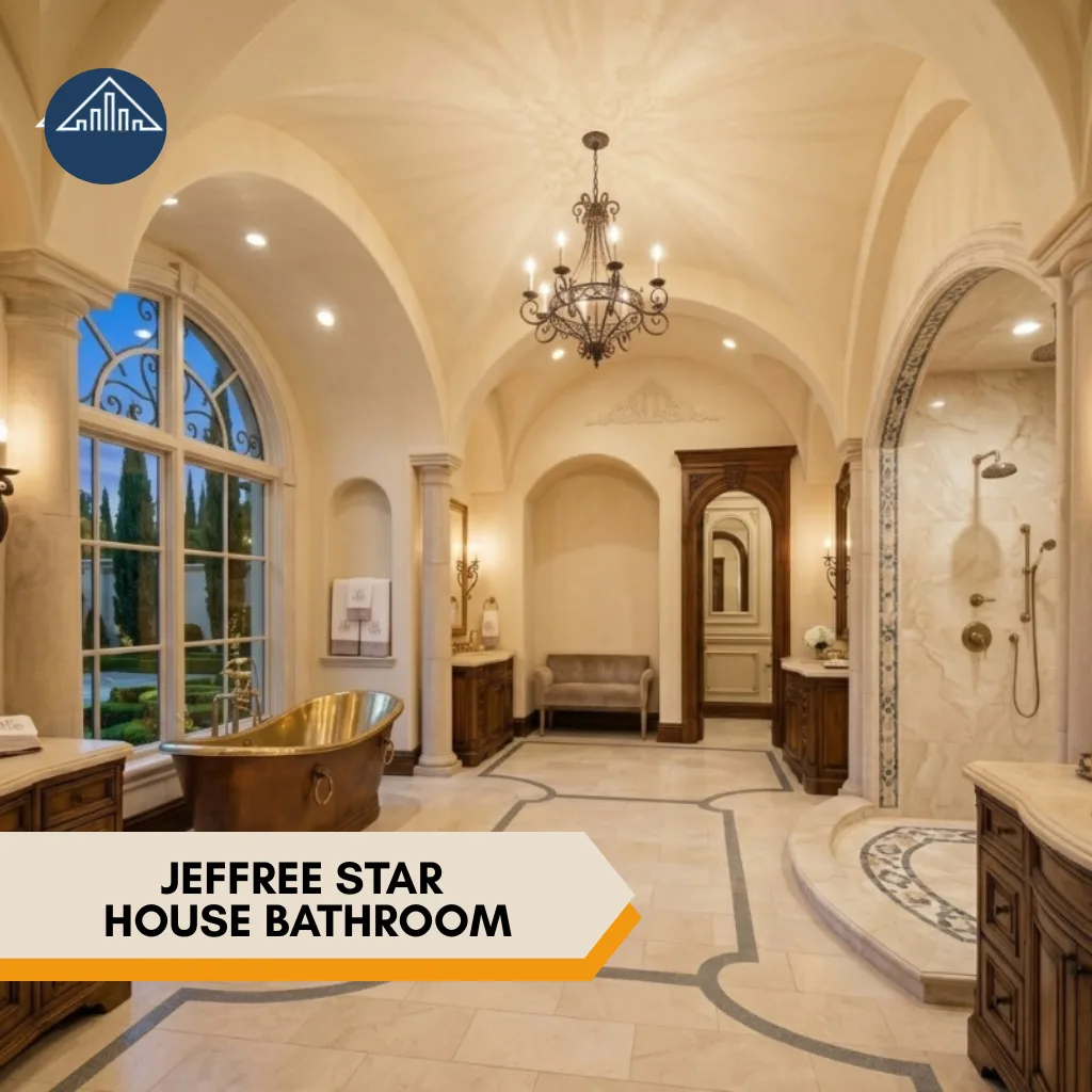 where does Jeffree Star live now?Jeffree Star House bathroom