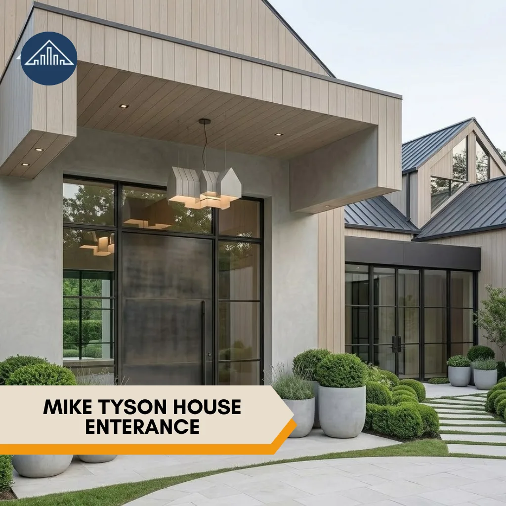 Where Does Mike Tyson Live Now?Mike Tyson House enterance