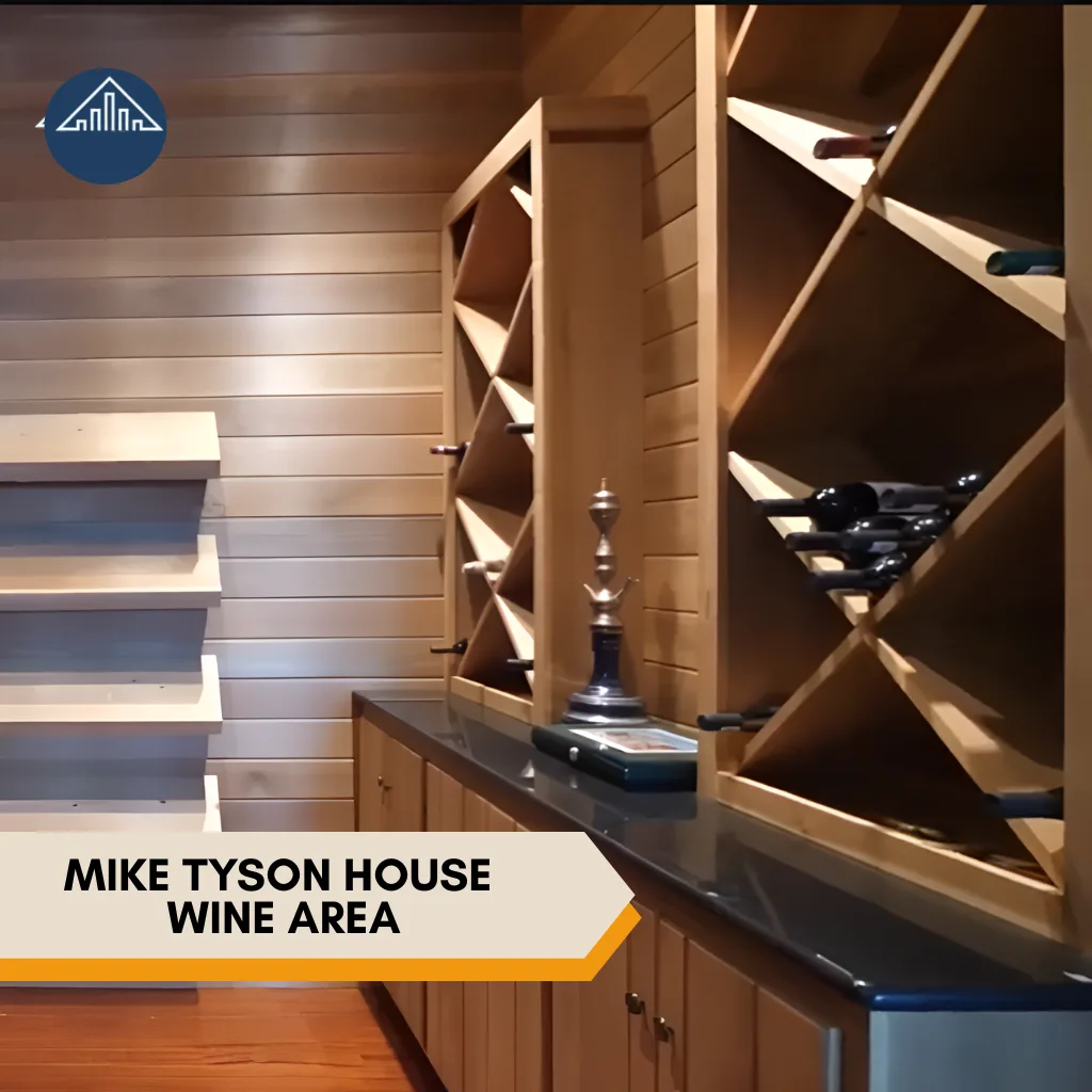 Where Does Mike Tyson Live Now?Mike Tyson House wine area
