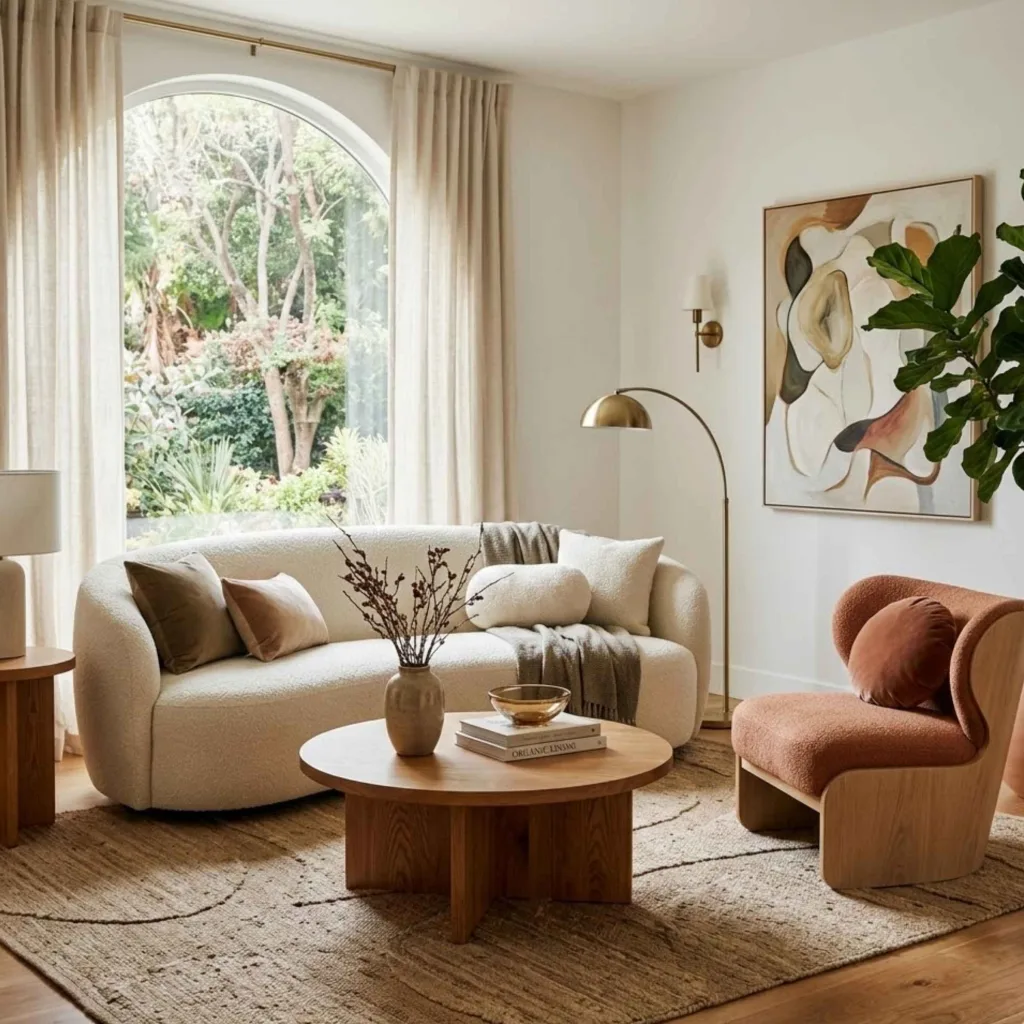 Curved Furniture: Softening Your Space