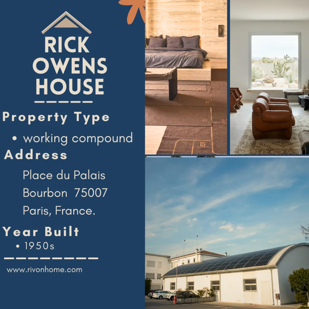 Rick Owens House: Legendary Paris $10M Mansion 2 Rick Owens House BANNER