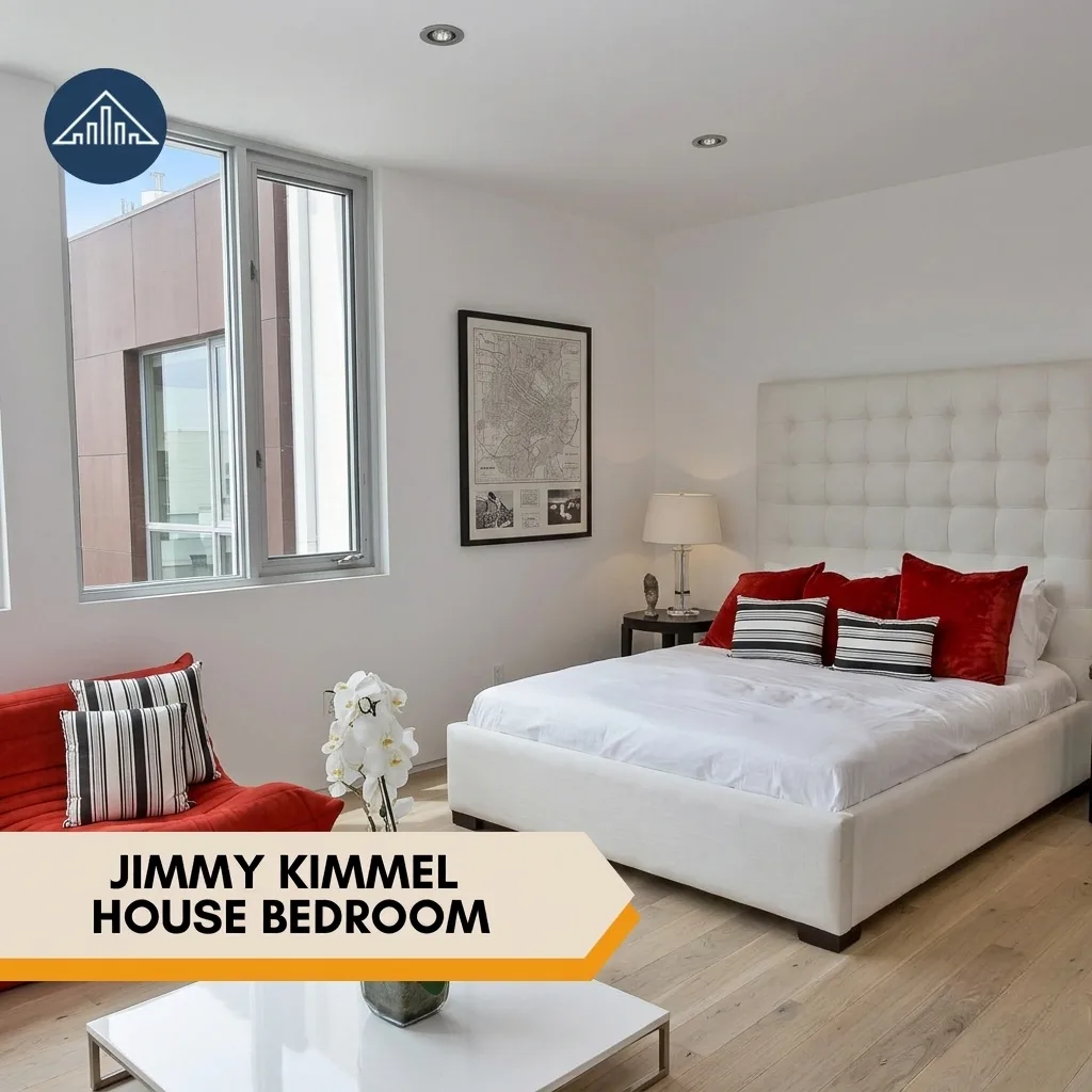 where does Jimmy Kimmel live? Jimmy Kimmel HOUSE BEDROOM