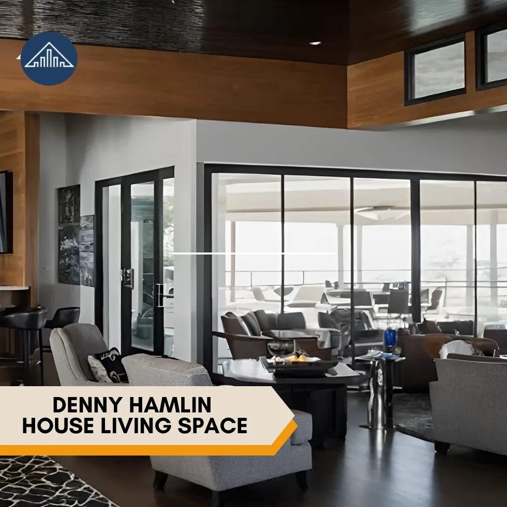 Denny Hamlin House living space