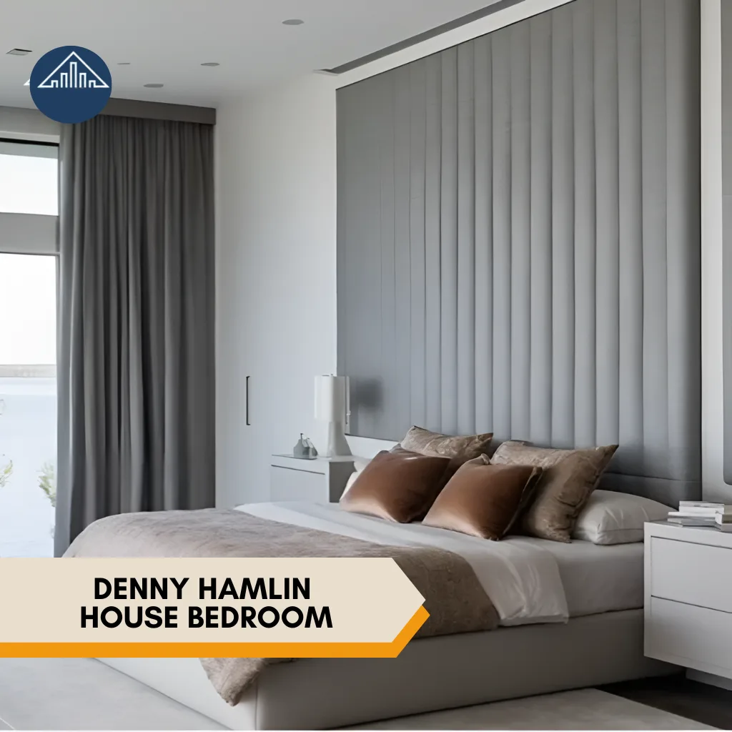 Denny Hamlin House bedroom