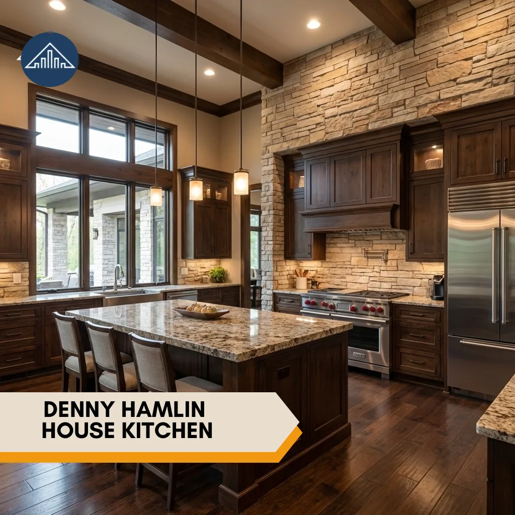 Denny Hamlin House kitchen